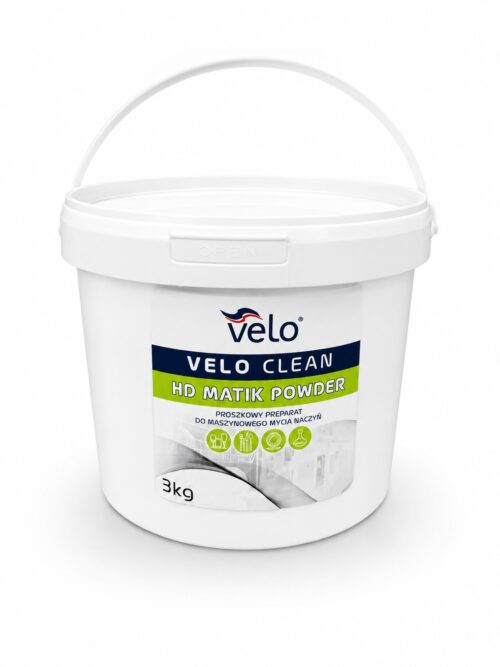 VELO CLEAN HD MATIK POWDER 3kg -  proszkowy preparat do maszynowego mycia naczyń x 1 szt