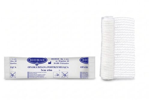 Opaska dziana podtrzymująca BIOMAR 4 m x 5 cm x 1 szt.