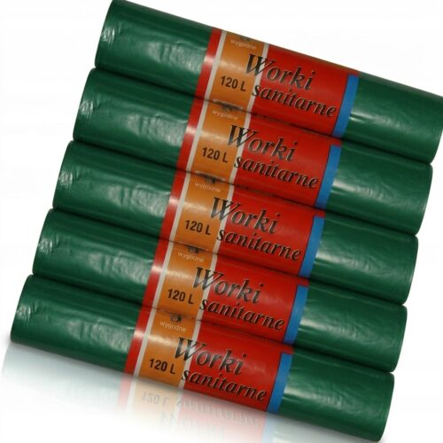 worki donbert 120 l. zielone