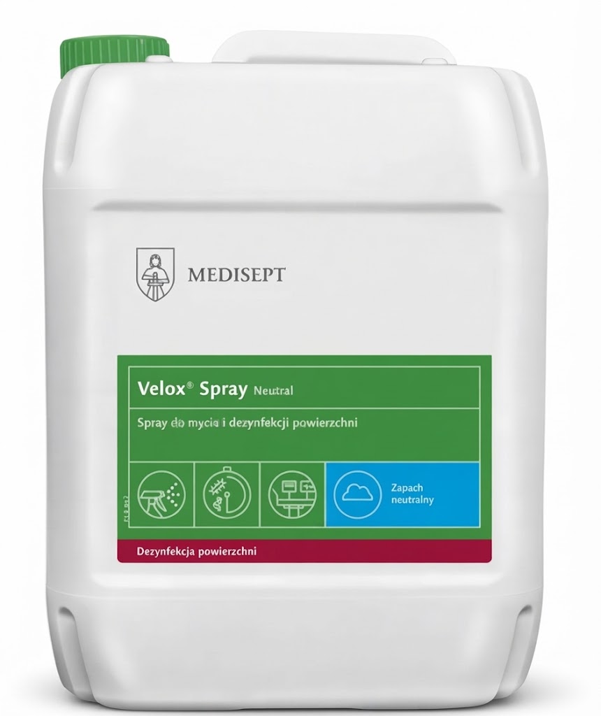 Velox Spray 5l Neutral preparat do mycia i dezynfekcji powierzchni i sprzętu x 1 szt